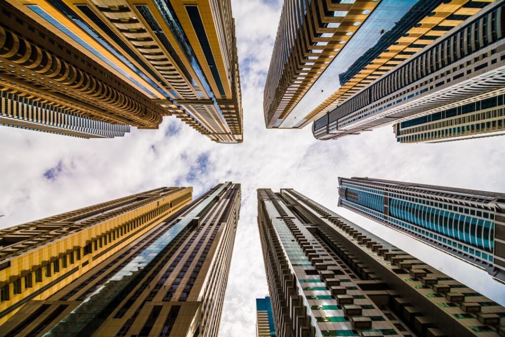 high Rise Buildings representing leadership training effectiveness