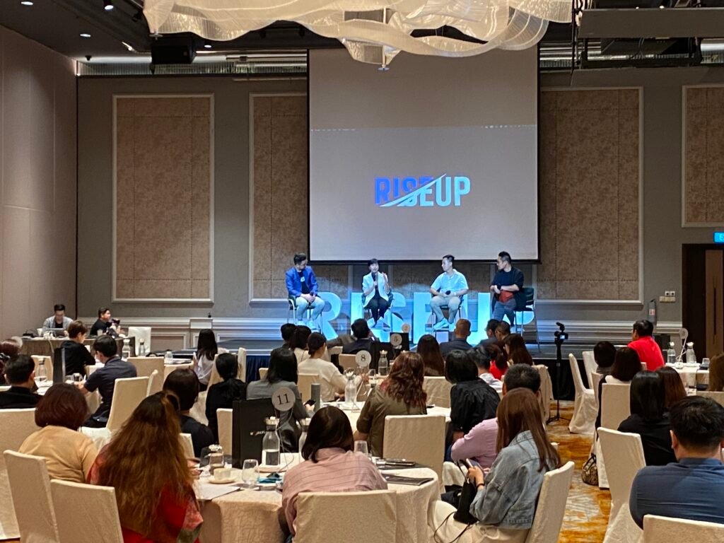 Rise up Global event speakers discussion